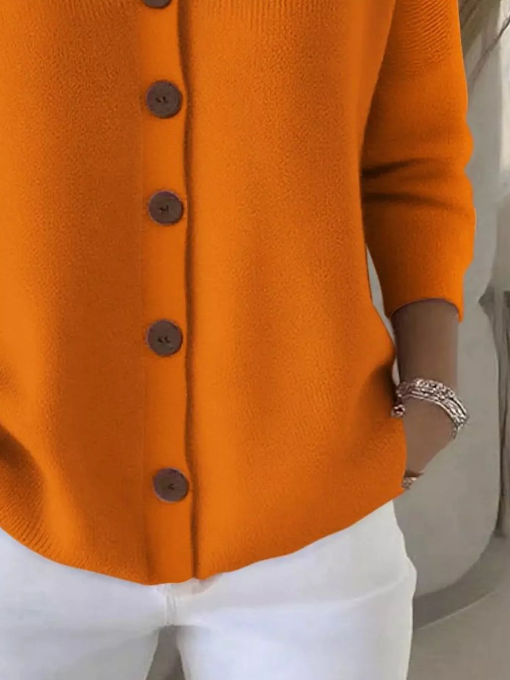 Full Size Hooded Button-Front Soft Knit Cardigan Plus Size a9d893f0-0635-473d-b7d5-5125d13b73f9-Max-Origin