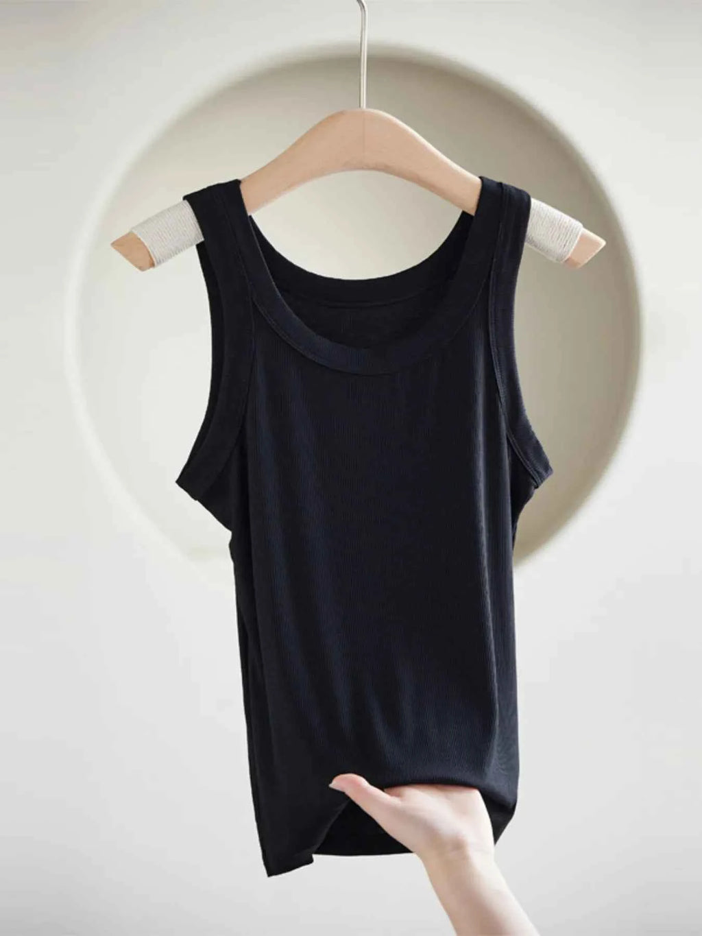 Scoop Neck Tank Top Black One Size aa39e686853342d589dc3f6349bae53d-Max-Origin