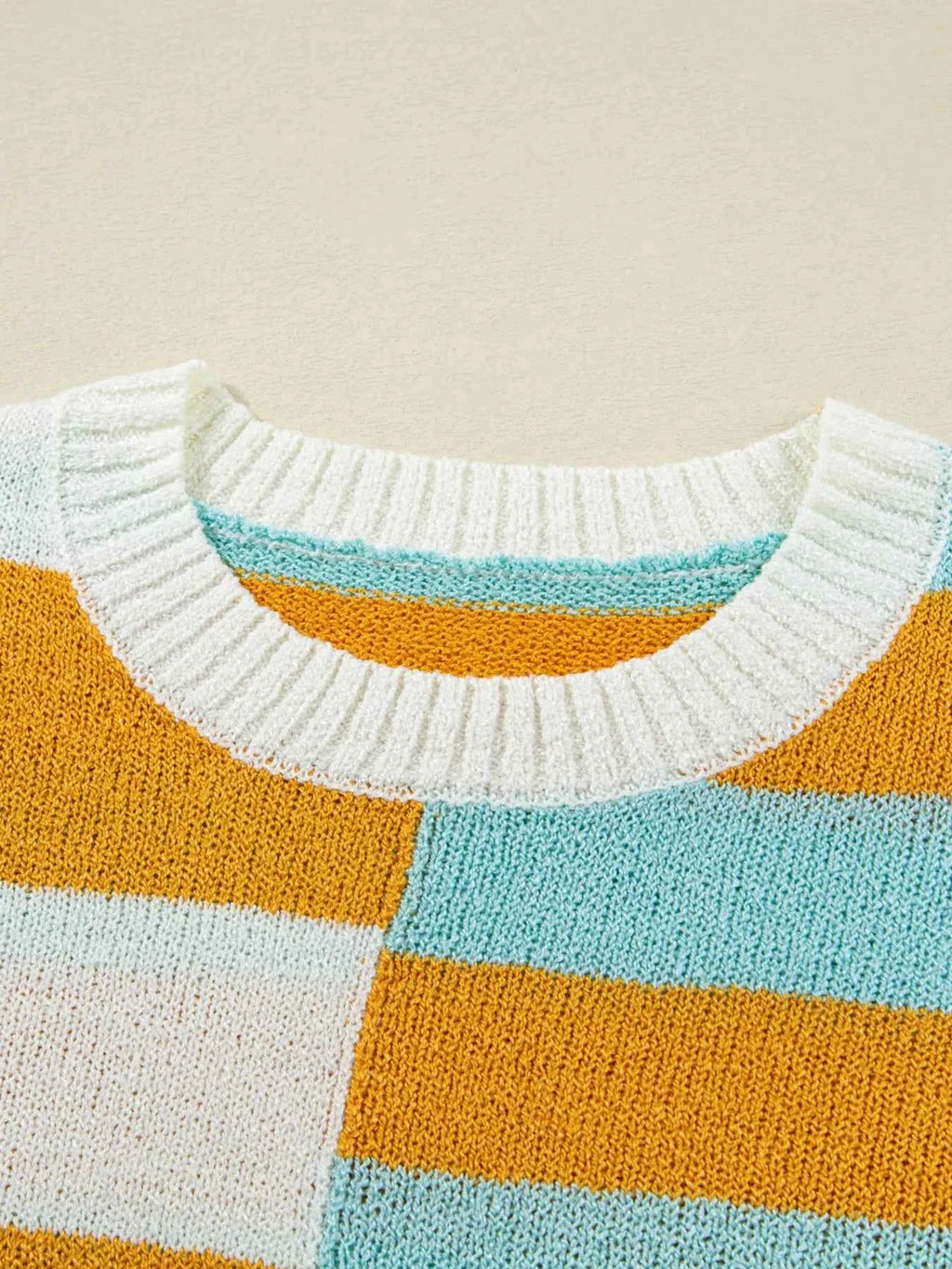 Color Block Striped Sweater aa4dd400c8cc456b9a893197c1f5058c-Max-Origin