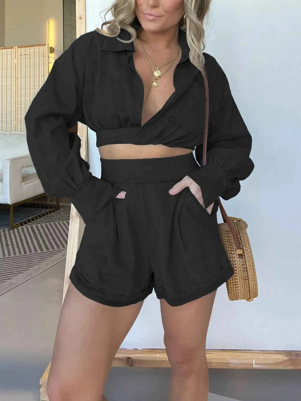 Full Size Long Sleeve Top and Shorts Denim Set Plus Size aa5c13f39fcd4d9795ab5d9da4c2bff7-Max-Origin