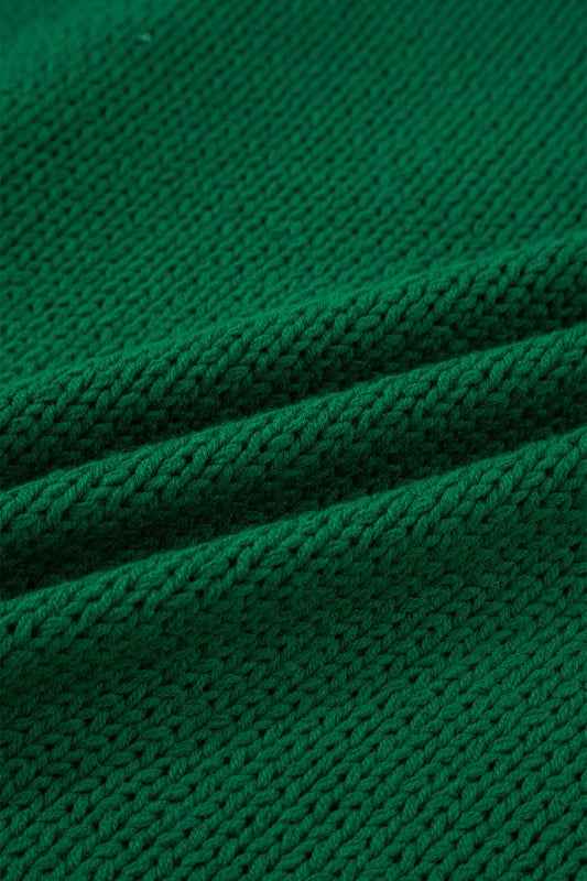 Plaid Bow Drop Shoulder Christmas Sweater acfb2dea-ded5-4fce-b5cd-17a0b275950e