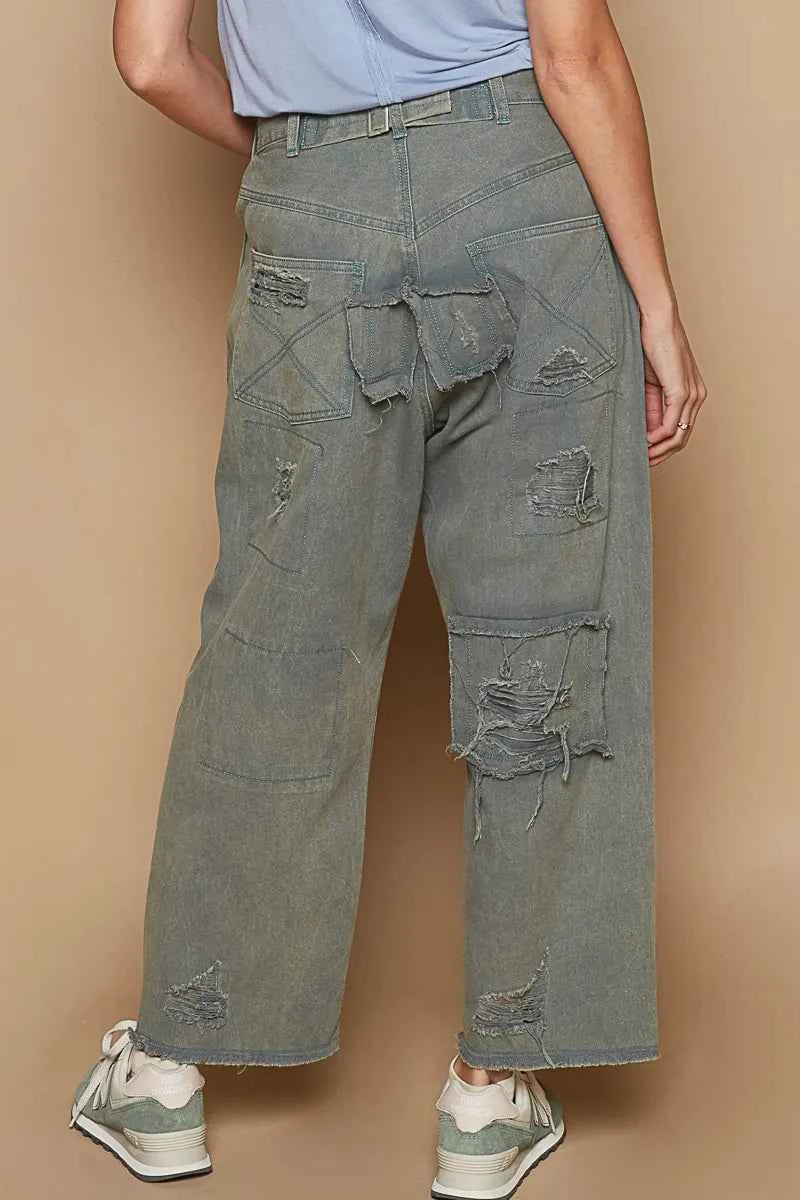 POL Distressed Raw Hem Wide Leg Pants ad533440-ddfe-421c-8daa-bc0ef5aa9e14-Max-Origin