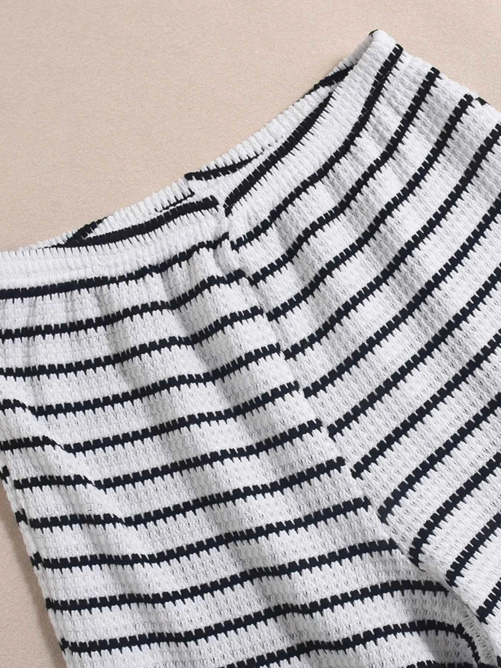 Round Neck Sleeveless Top and Striped Pants Set ae3492ba9a304a6ba552b22e1d731db7-Max-Origin