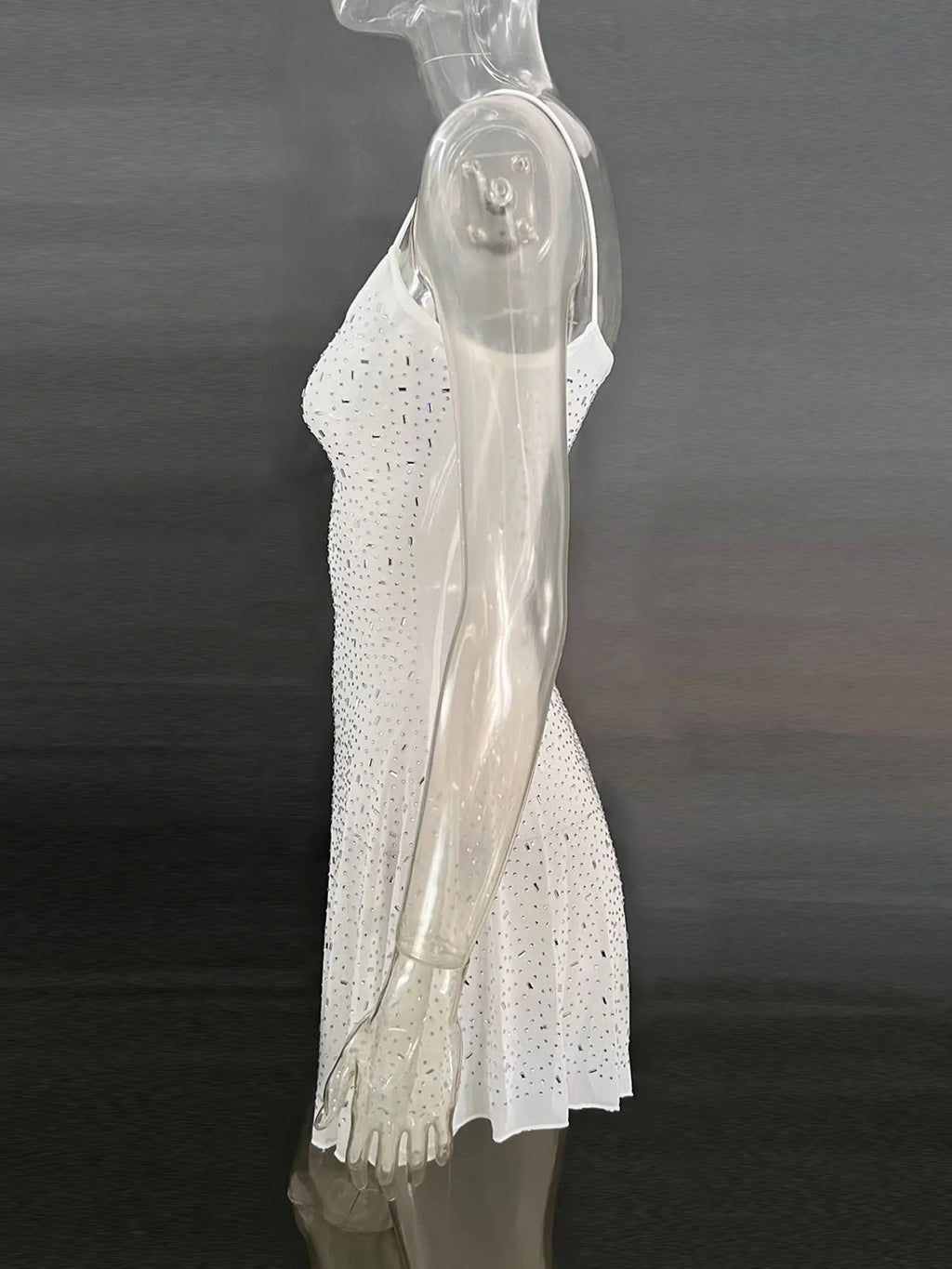 Rhinestone Decor Mini Cami Dress aea11a1015234b59983c66d52effec65-Max-Origin