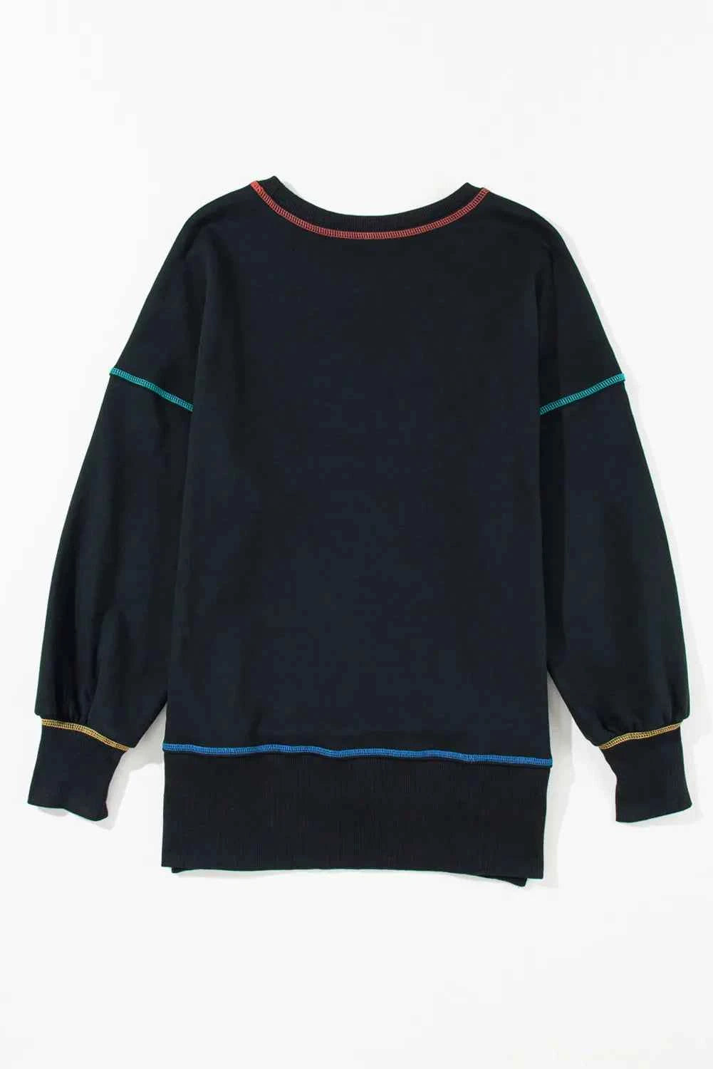 Pumpkin & Flower Graphic Long Sleeve Sweatshirt aee615bb-9598-47b0-a7e8-f90bf7c88250-Max