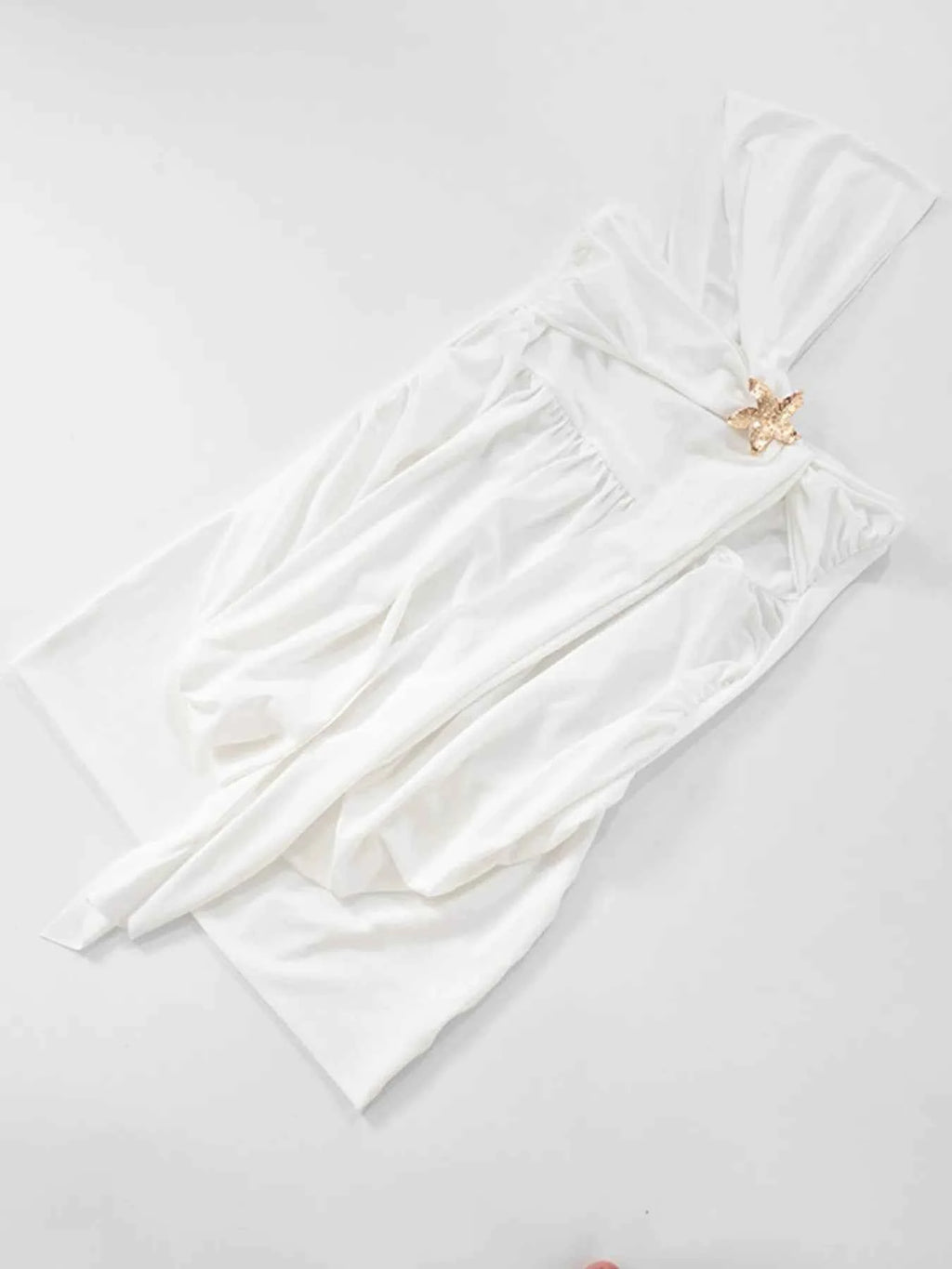 Ruched One-Shoulder Mini Dress b0212a2f18cc4725a6bdfde9742c72fd-Max-Origin