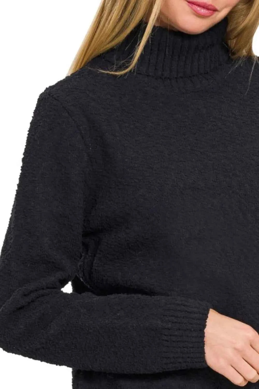 Zenana Turtle-neck Long Sleeve Sweater b0bf556b-68c9-41ed-9501-cb21d95eef85-Max-Origin
