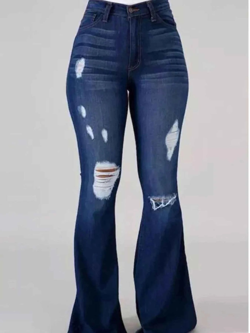 Full Size Distressed Raw Hem Flare Jeans Plus Size b0c9c402-3c0b-4cc8-9b37-4987aeaf4dba-Max-Origin