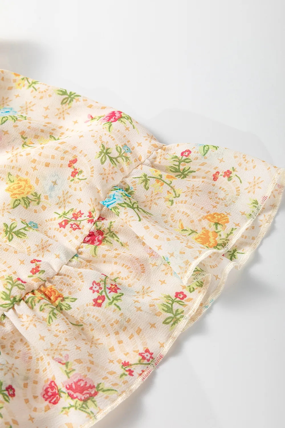 Boho Floral Tassel Tie V Neck Ruffle Wide Sleeve Mini Dress b0eee8be-158f-4ebb-864e-b4a87b57dbfa-Max-Origin