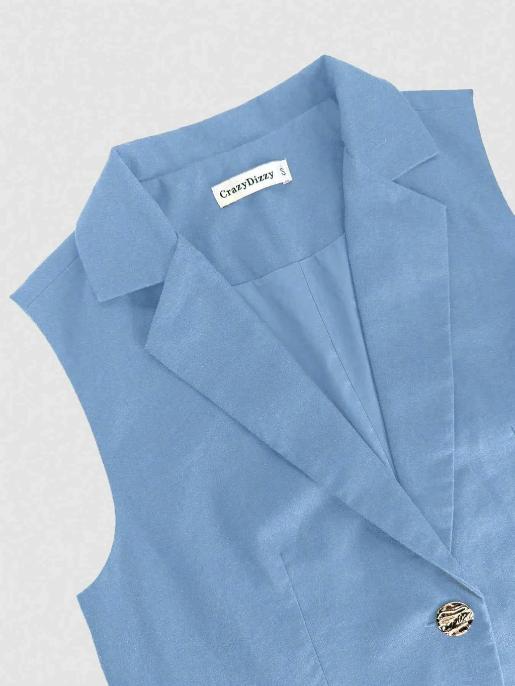 One Button Sleeveless Top and Pants Set b165c603-ca0c-4aac-b916-b0ebd6afc7e0-Max-Origin