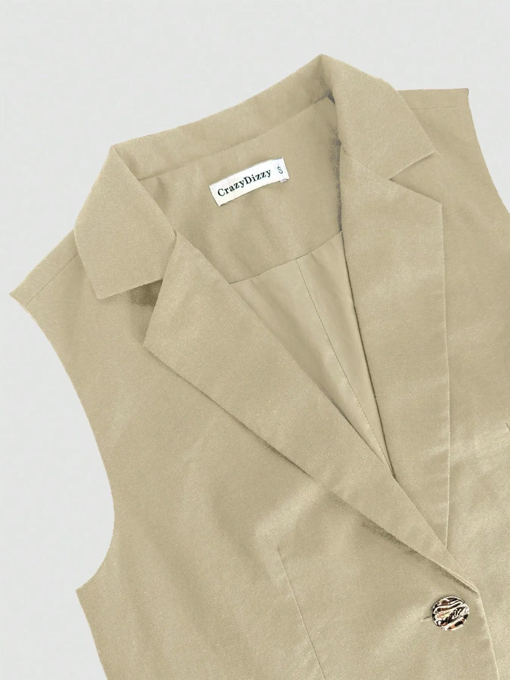 One Button Sleeveless Top and Pants Set b285af0d-864e-433b-b5ad-840bcddee6df-Max-Origin