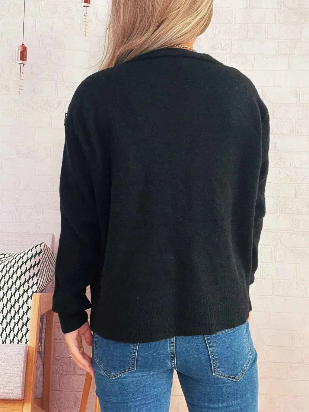 Ribbed Button-Front Knit Cardigan b298ee2960cf4b3f9f618e5cfc0a199a-Max-Origin