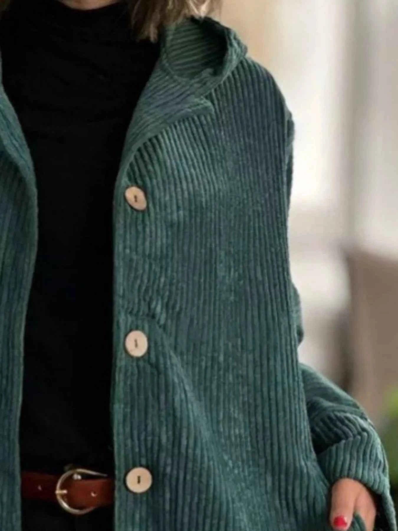 Full Size Corduroy Hooded Button-Up Jacket Plus Size b30ac7a1-2e16-454b-8ca8-aaf2bd1620df-Max-Origin