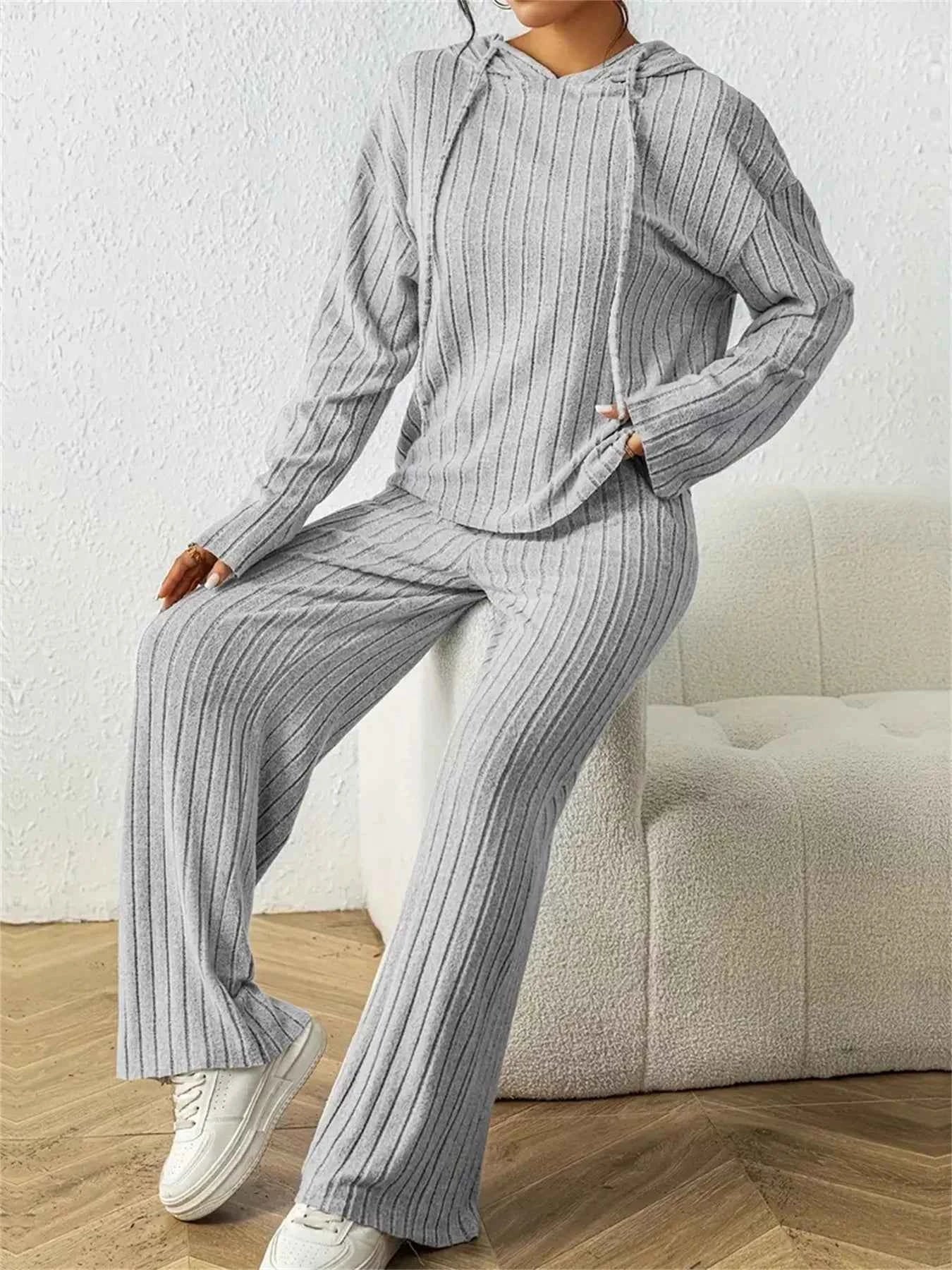 Ribbed Drawstring Hoodie and Pants Set b32834bb-e08c-4e7a-bac0-aa204a70daac-Max-Origin