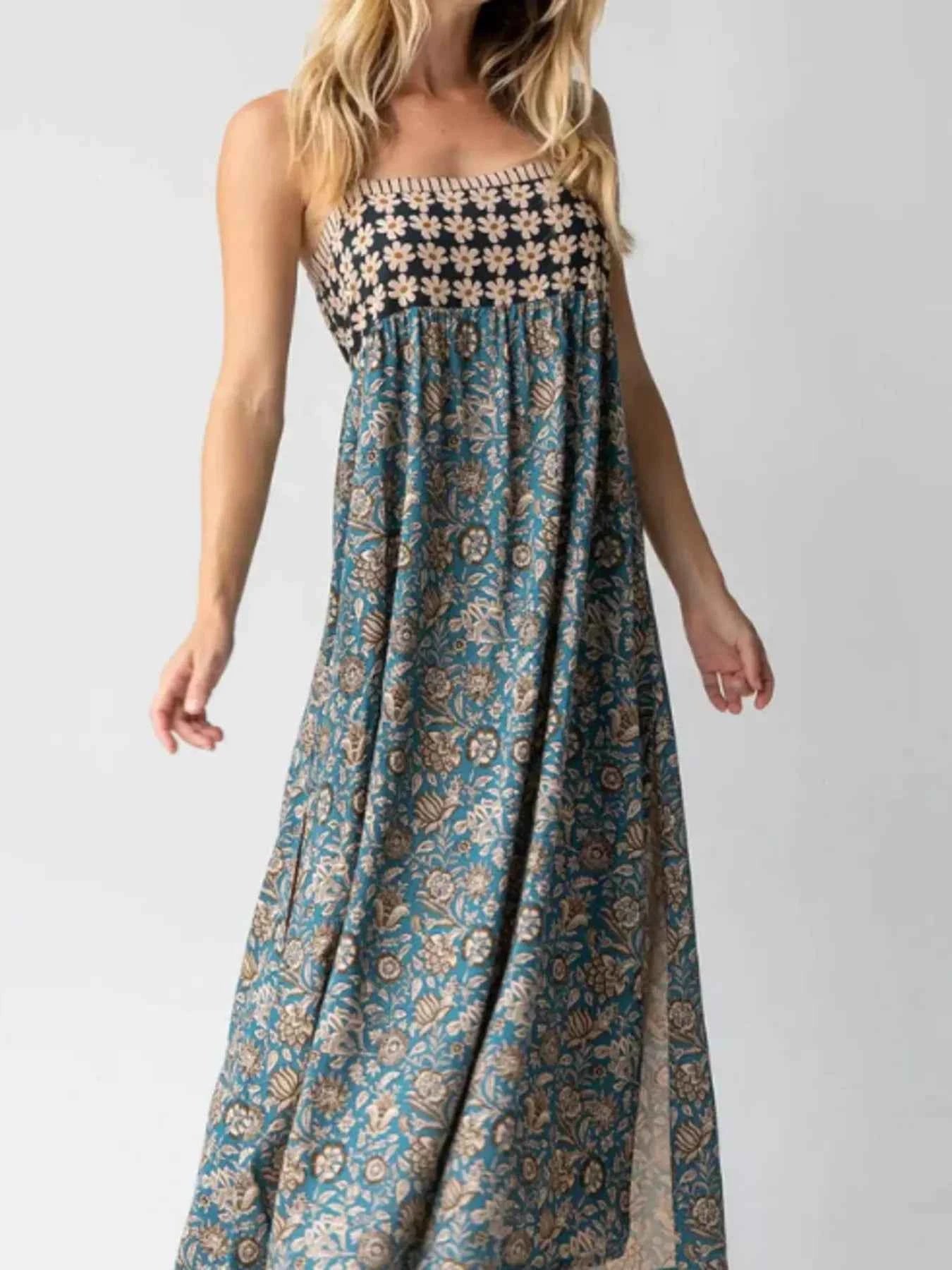Full Size Square Neck Cami Dress with Side Slit Plus Size Blue b3f63bffddf34a808026f721923467e8-Max-Origin