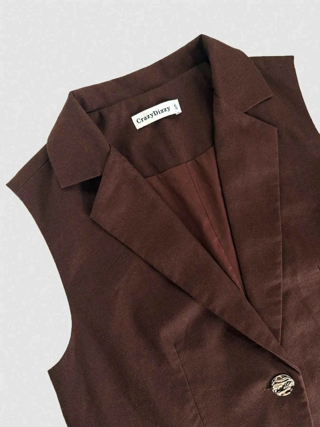 One Button Sleeveless Top and Pants Set b429e4ab-850f-4b7a-a050-e0035ce0248f-Max-Origin