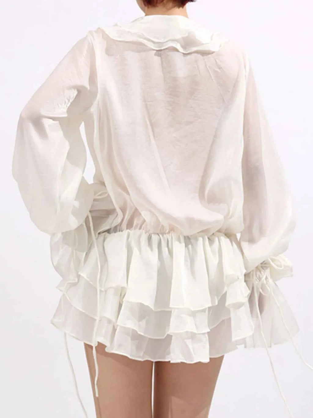 Flower Ruffled Long Sleeve Dress b44c6d98-c04b-4113-b2ad-960d0c1345a7-Max-Origin