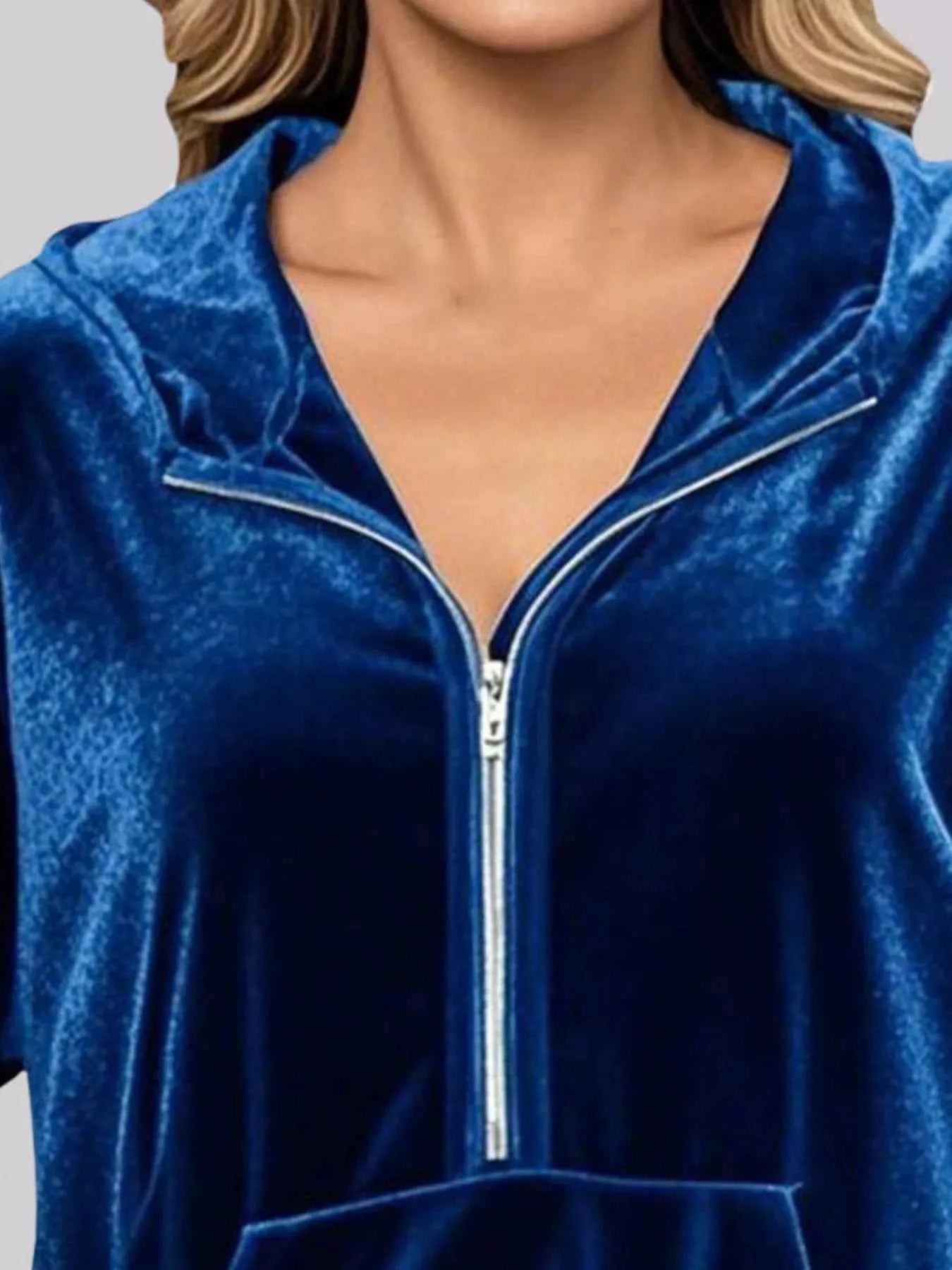 Full Size Half Zip Kangaroo Pocket Hoodie Plus Size b4b0999d-85cd-4cd2-b8fe-d0ef7107f879-Max-Origin