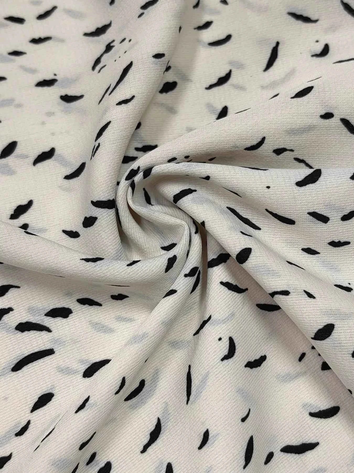 Ruffled Printed Tie Neck Long Sleeve Blouse b4d3784d-db83-4f69-8152-13687ce2a8c2-Max-Origin