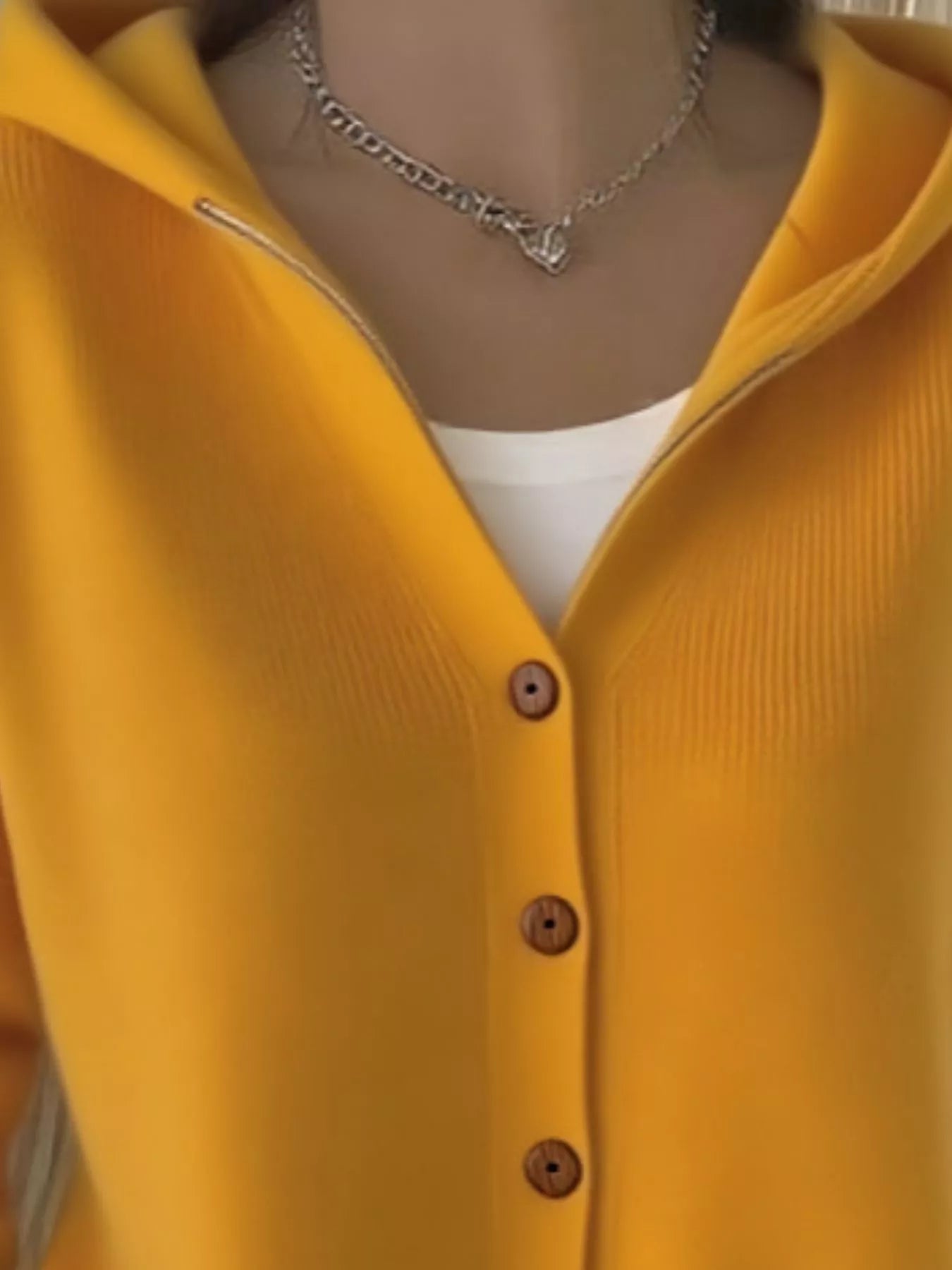 Full Size Hooded Button-Front Soft Knit Cardigan Plus Size b542e1a2-8dae-4242-91d0-2f86d0bb6815-Max-Origin