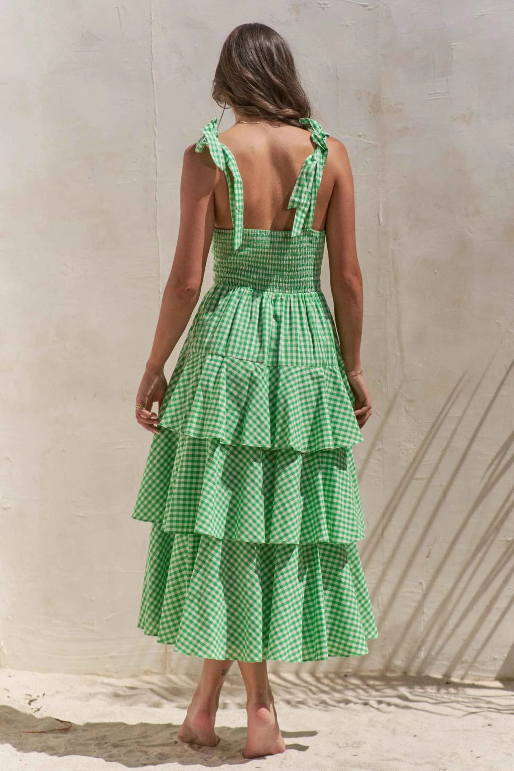Jade By Jane Full Size Sleeveless Gingham Print Tiered Midi Dress Plus Size b557558336c547ac97c12c53dc8cc8db-Max-Origin