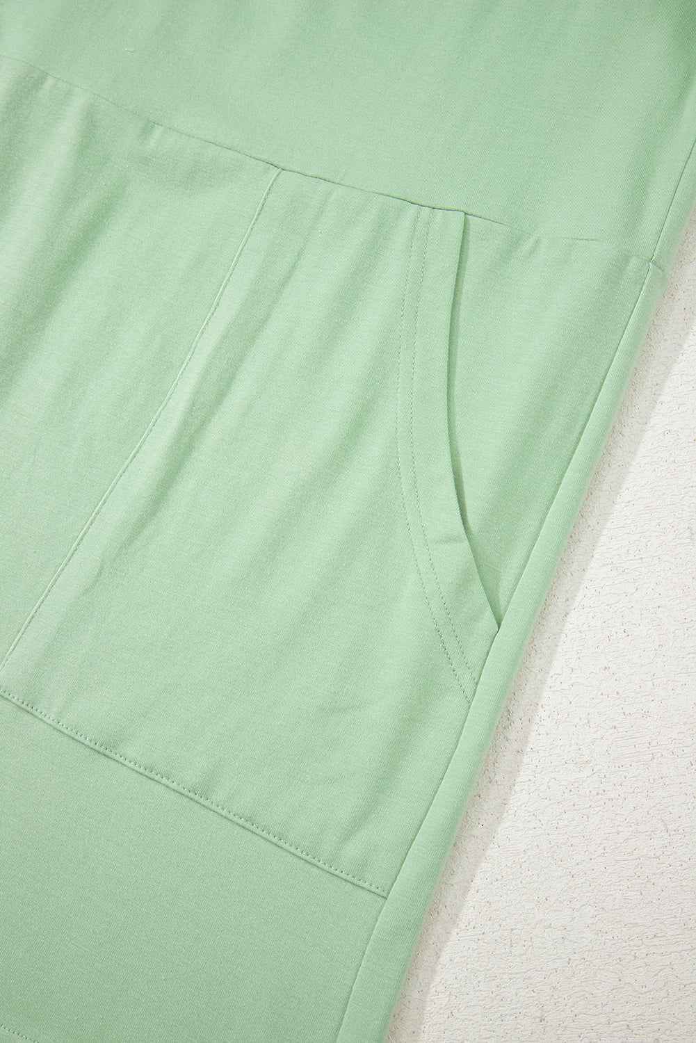 Bonbon Loose Half Sleeve V Neck Plain Romper b58f0ca58bf01bae