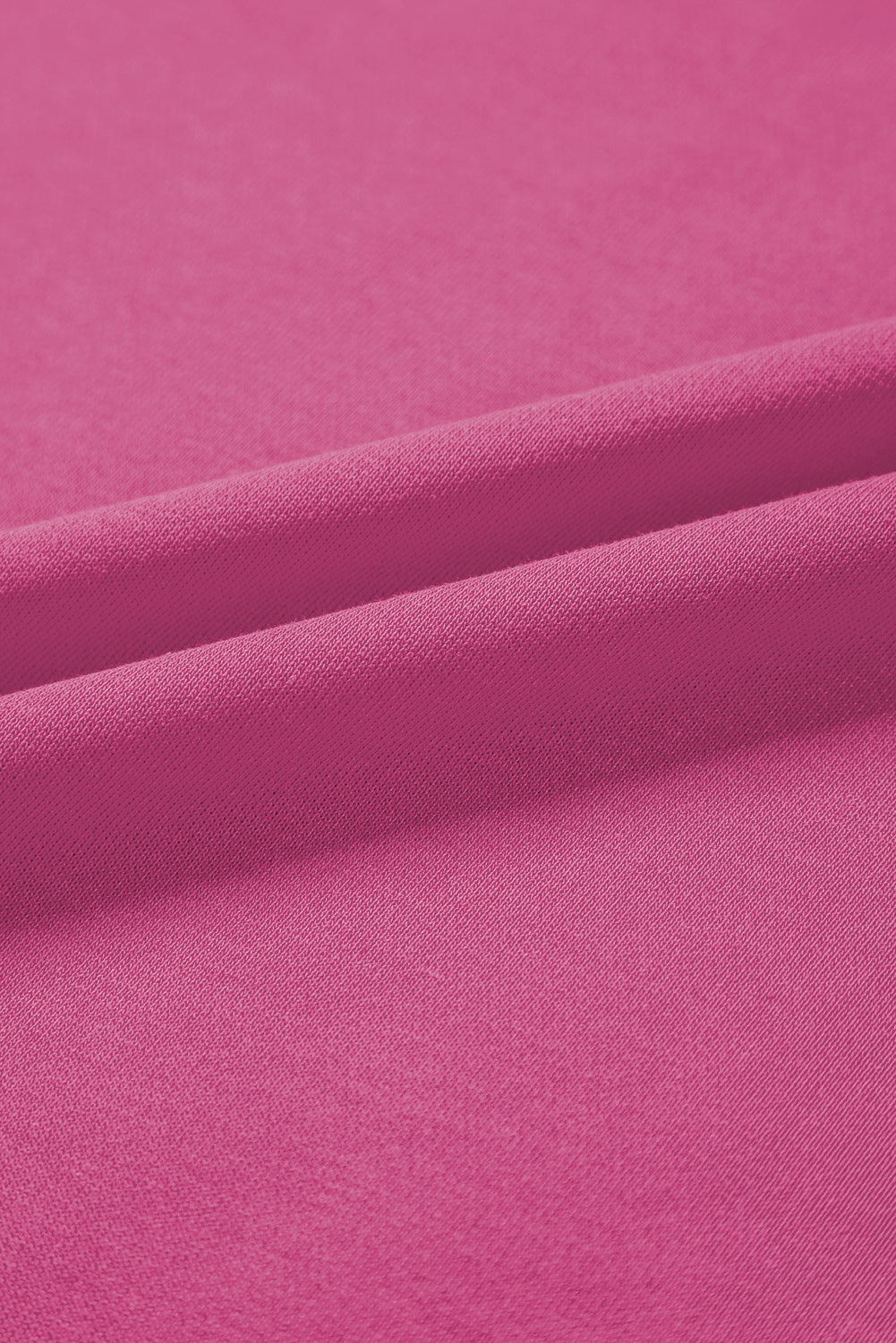 Rose Red Contrast Trim Loose Pullover and Lace-up Waist Shorts Set b5dea8557c42d312