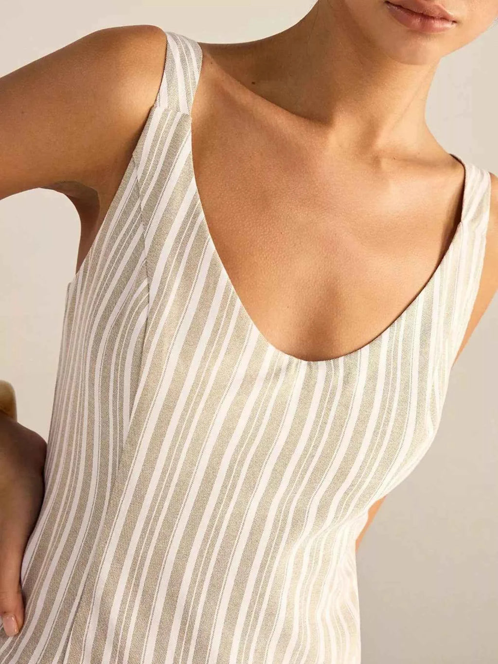 Full Size Striped Sleeveless Midi Dress Plus Size b5efbcd6-92d6-4e4d-9f89-4e9c8d7c628e-Max-Origin