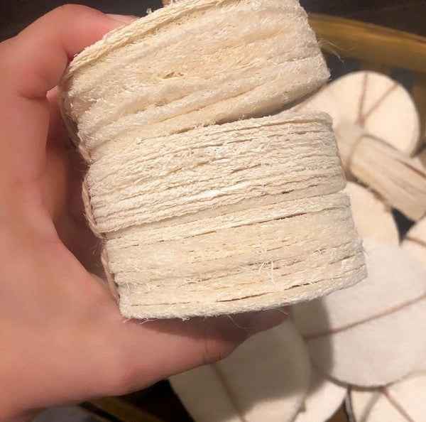 Natural Loofah Pads 5-pcs b664fc03-608b-402f-97a8-3bac48d2b0f7