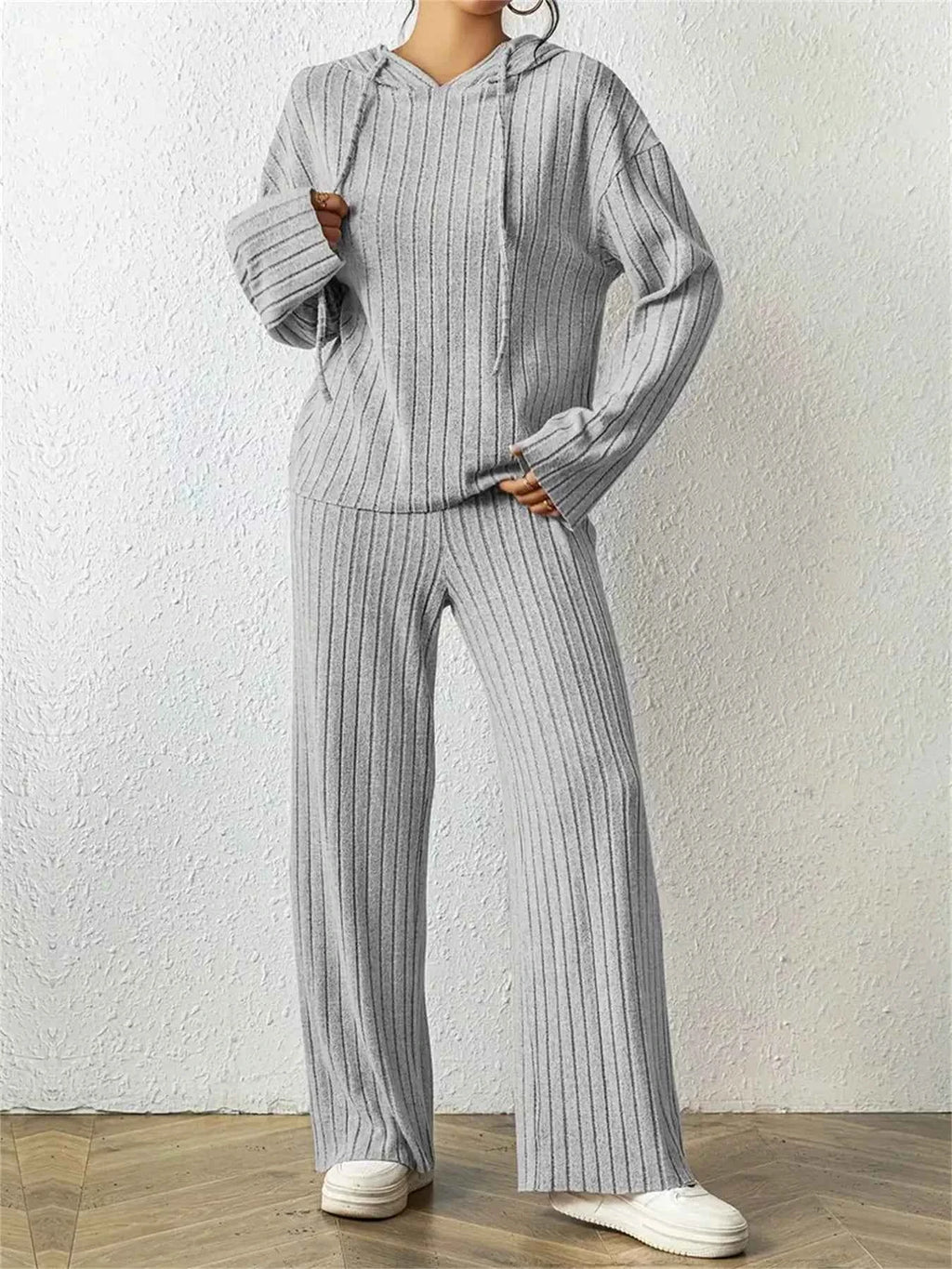 Ribbed Drawstring Hoodie and Pants Set b6aafa26-76e3-4542-a38f-a6c18b2b24ad-Max-Origin