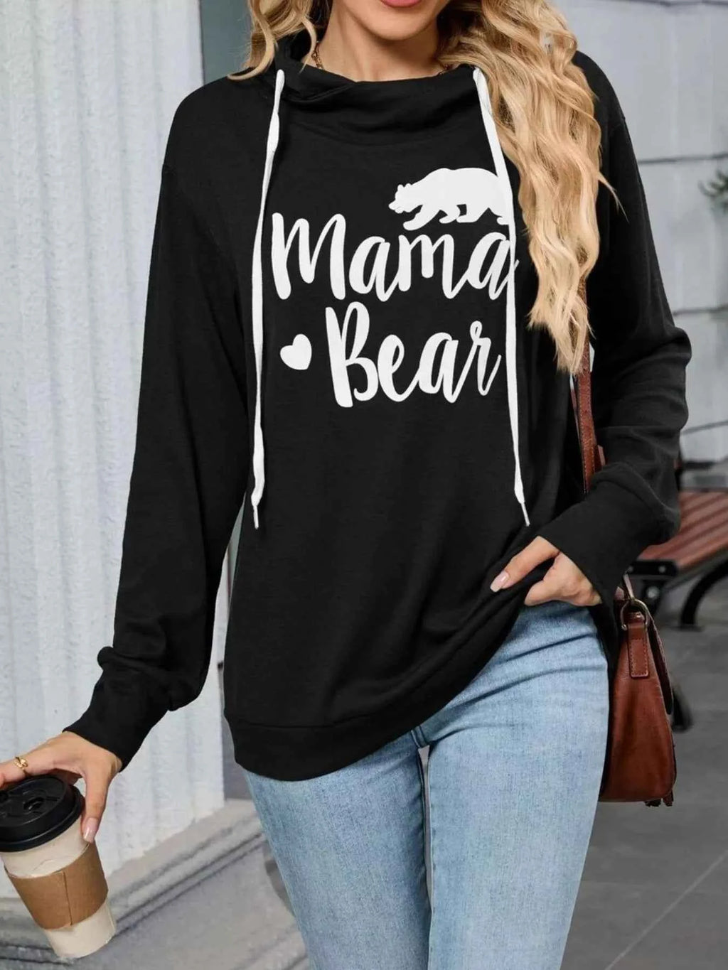 Letter Drawstring Long Sleeve Hoodie b73382aa-549d-43b6-be9d-a49a8761c835-Max-Origin
