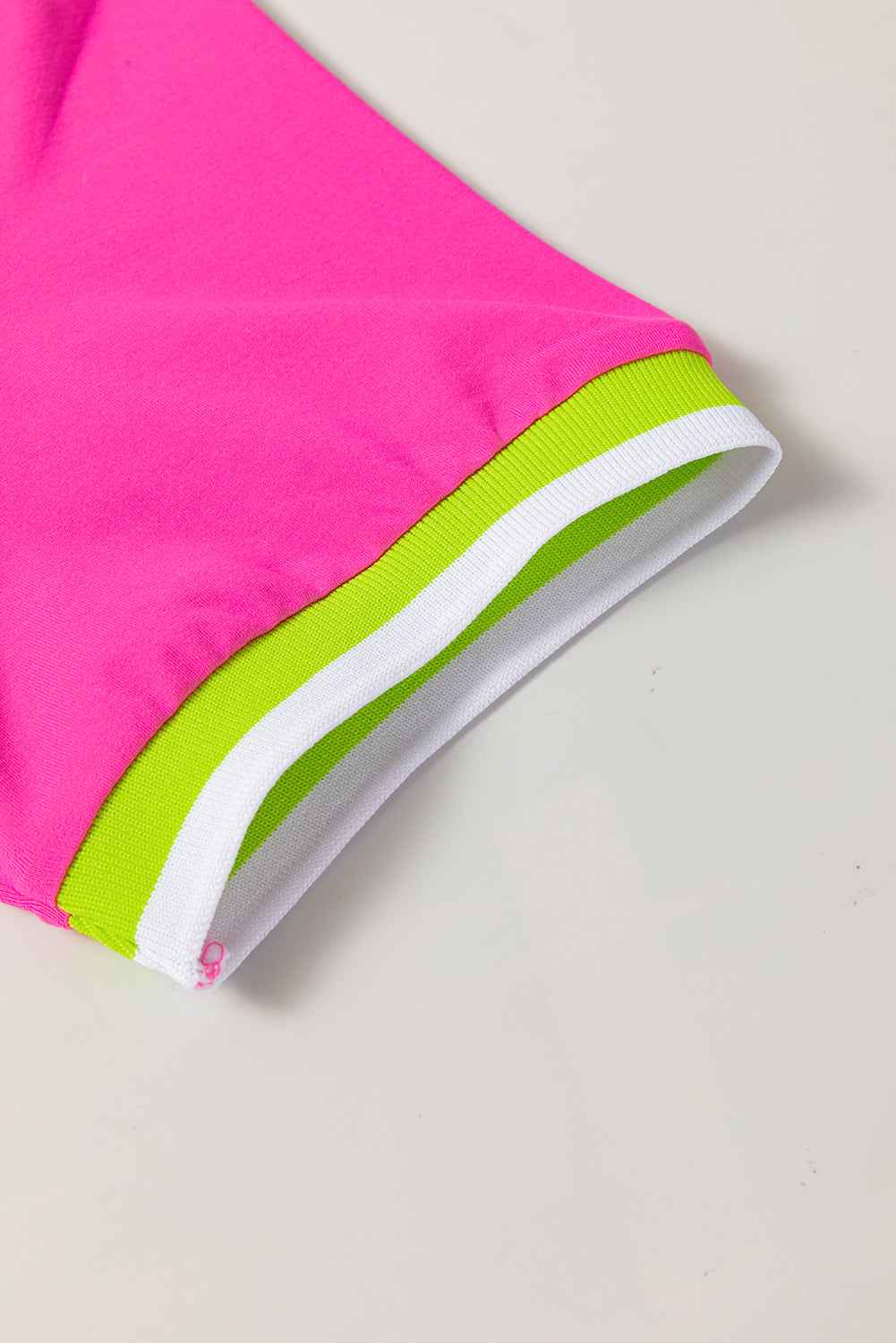 Rose Red Pop of Color Neckline T-shirt Dress b7809ad7b5661596