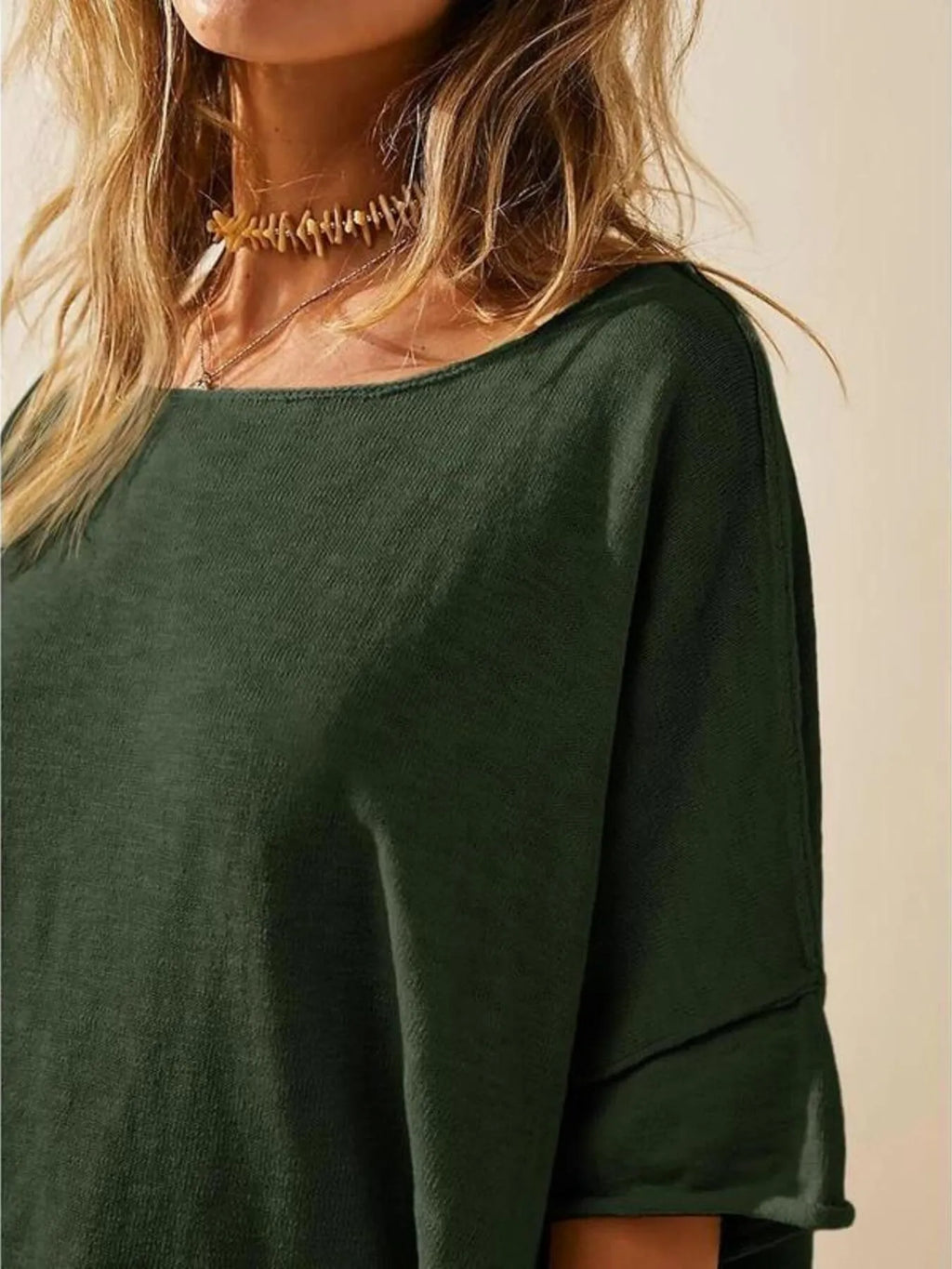 Oversized Round Neck Drop-Shoulder T-Shirt b7be326bb7c64f28859bf8bdac1b0849-Max-Origin