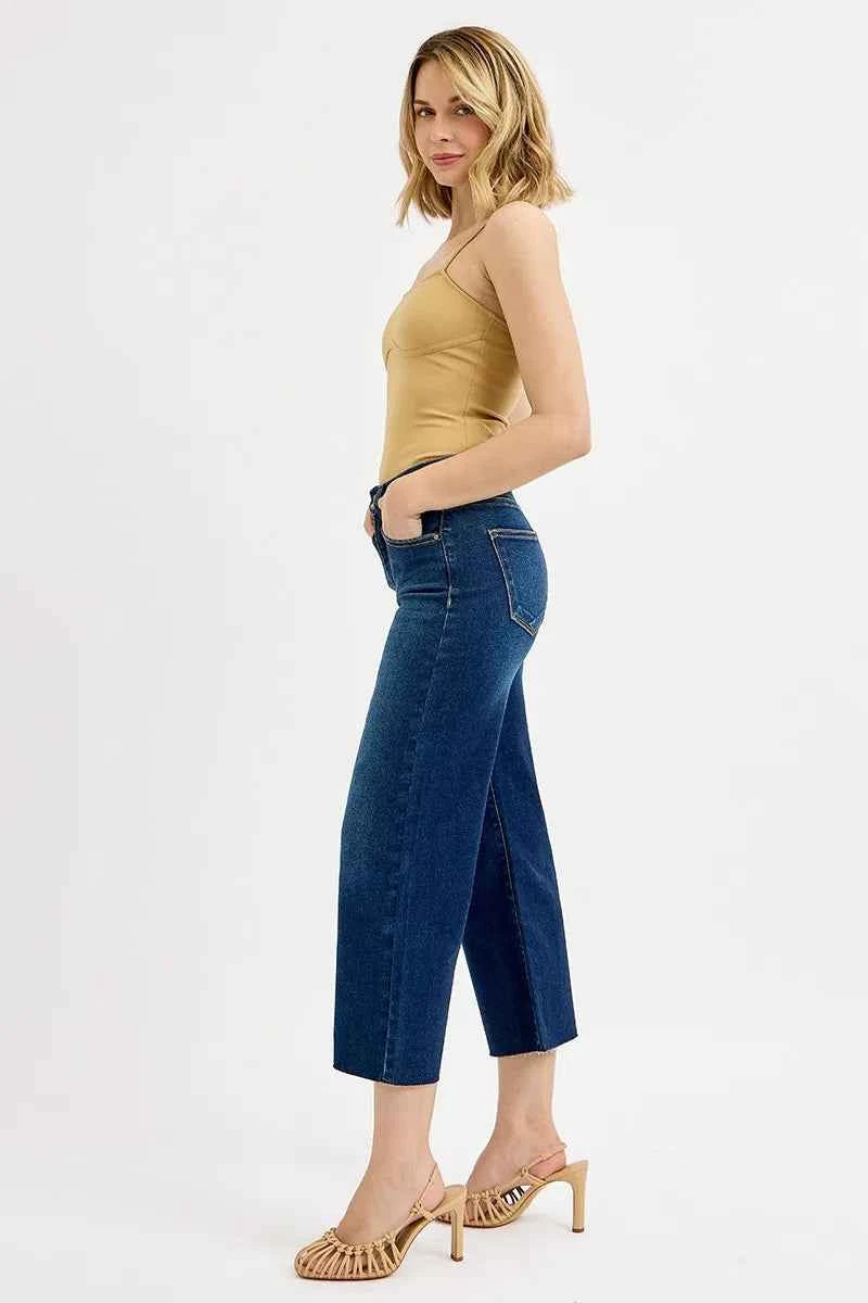 RISEN Full Size Tummy Control High Rise Crop Wide Jeans Plus Size b801efb3cba444d295719905795d0b79-Max-Origin