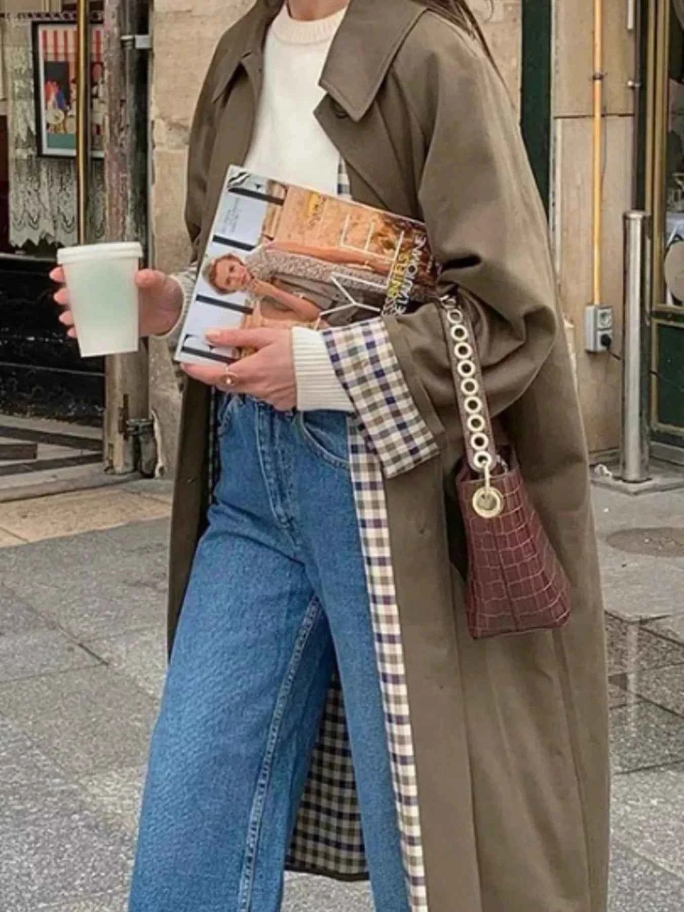 Button Up Raglan Sleeve Trench Coat b809a63fb27f4107b737ff3e0883e023-Max-Origin