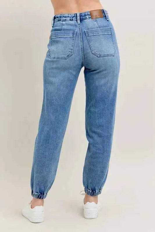 Judy Blue Full Size High Waist Denim Jogger Plus Size b8e1ad58506c41f0aa55363bf699788f-Max-Origin