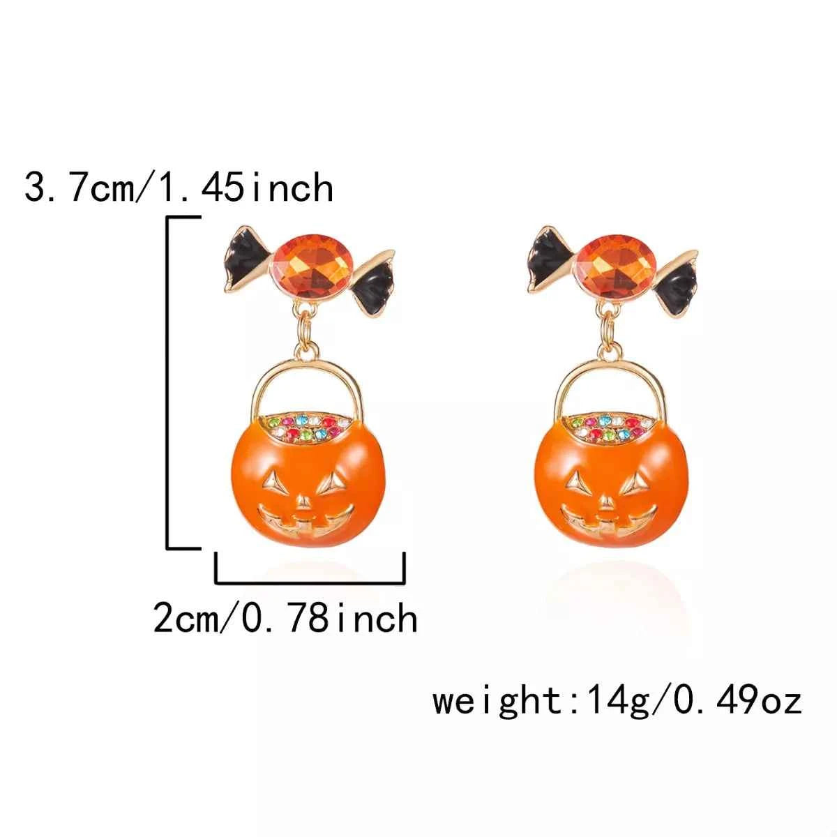 Halloween Rhinestone Pumpkin Dangle Earrings ba775bb1-2f11-47d5-ba69-e4f9e6f27fc2-Max-Origin