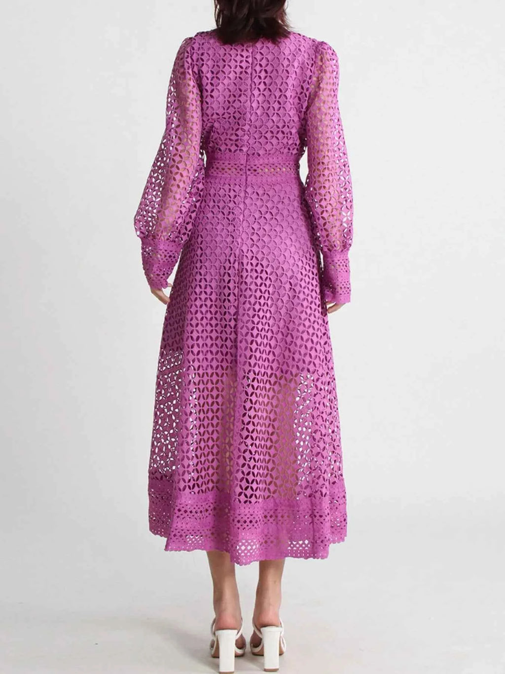 Lace Long Sleeve Midi Dress ba7bb01d-5065-423a-8d7c-6b597ba51f1b-Max-Origin