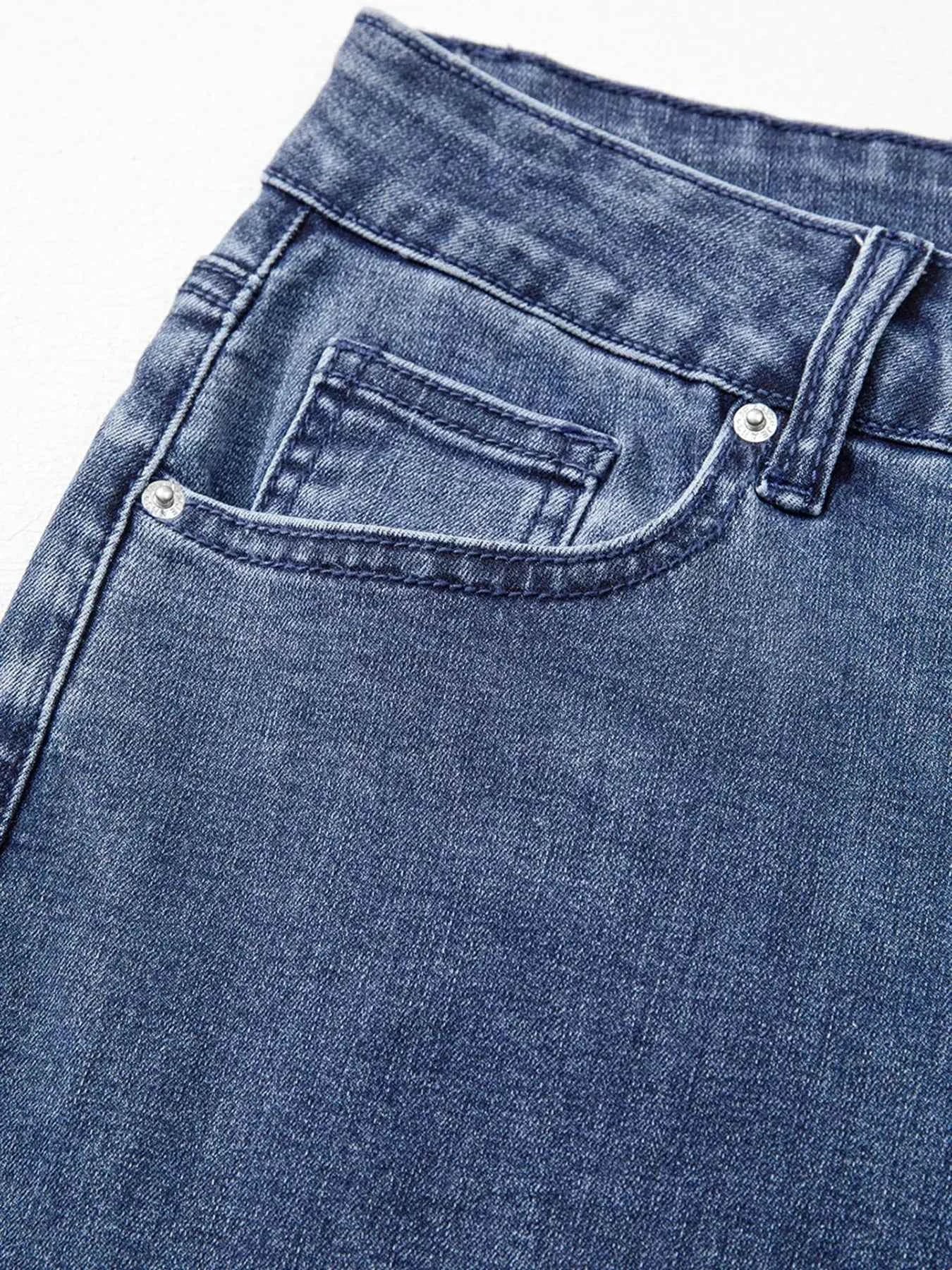 High Waist Button Zip Flare Leg Jeans ba94f815b8134591a82d951b79e30657-Max-Origin