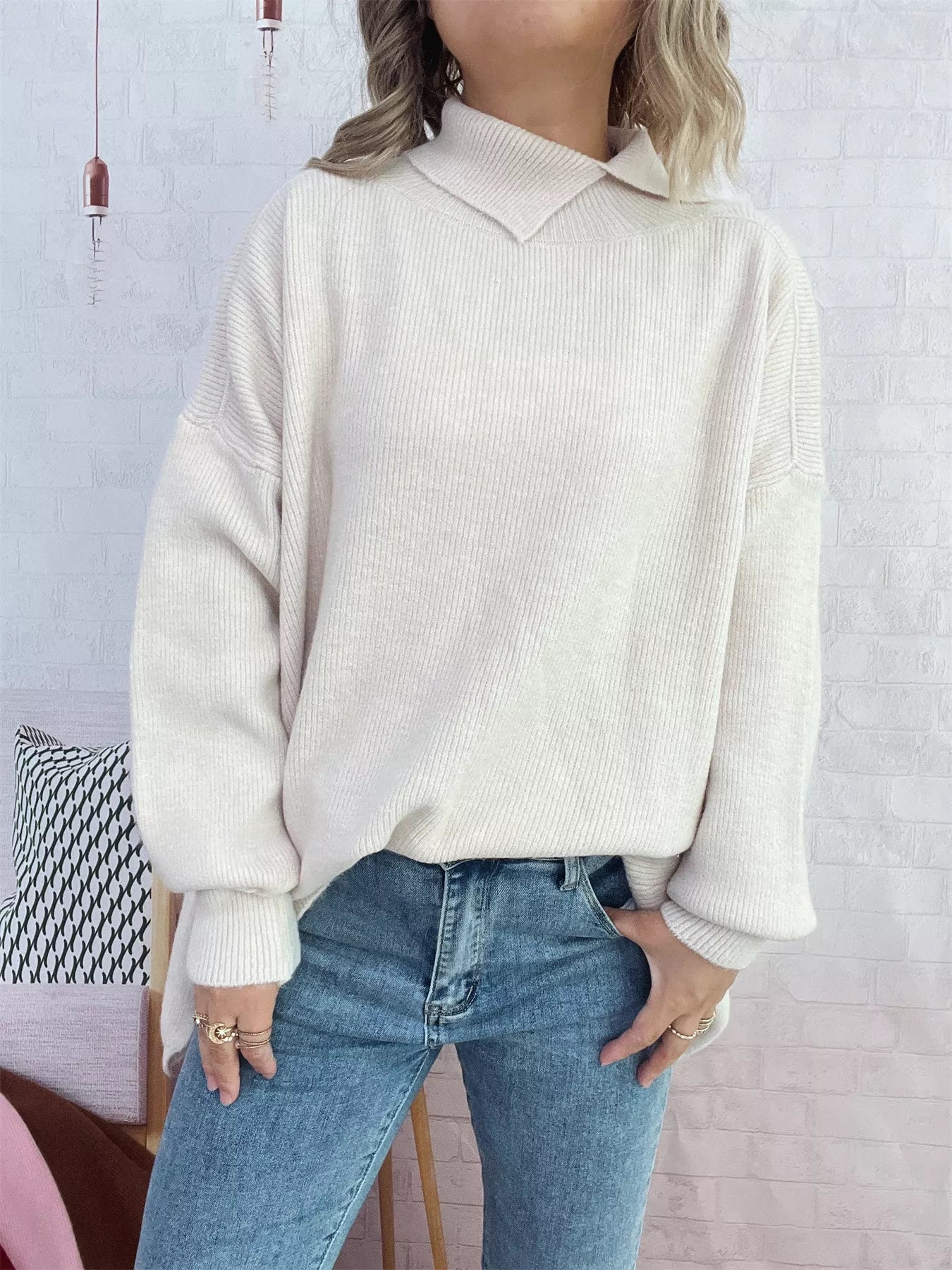 Slit Turtleneck Long Sleeve Sweater bb2773d0-9498-4141-8c85-8d9cdfae2dad-Max-Origin