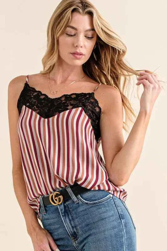 And The Why Stripe Print with Lace Cami bb47cf9da6d64cdcae91cea3be7736cb-Max-Origin