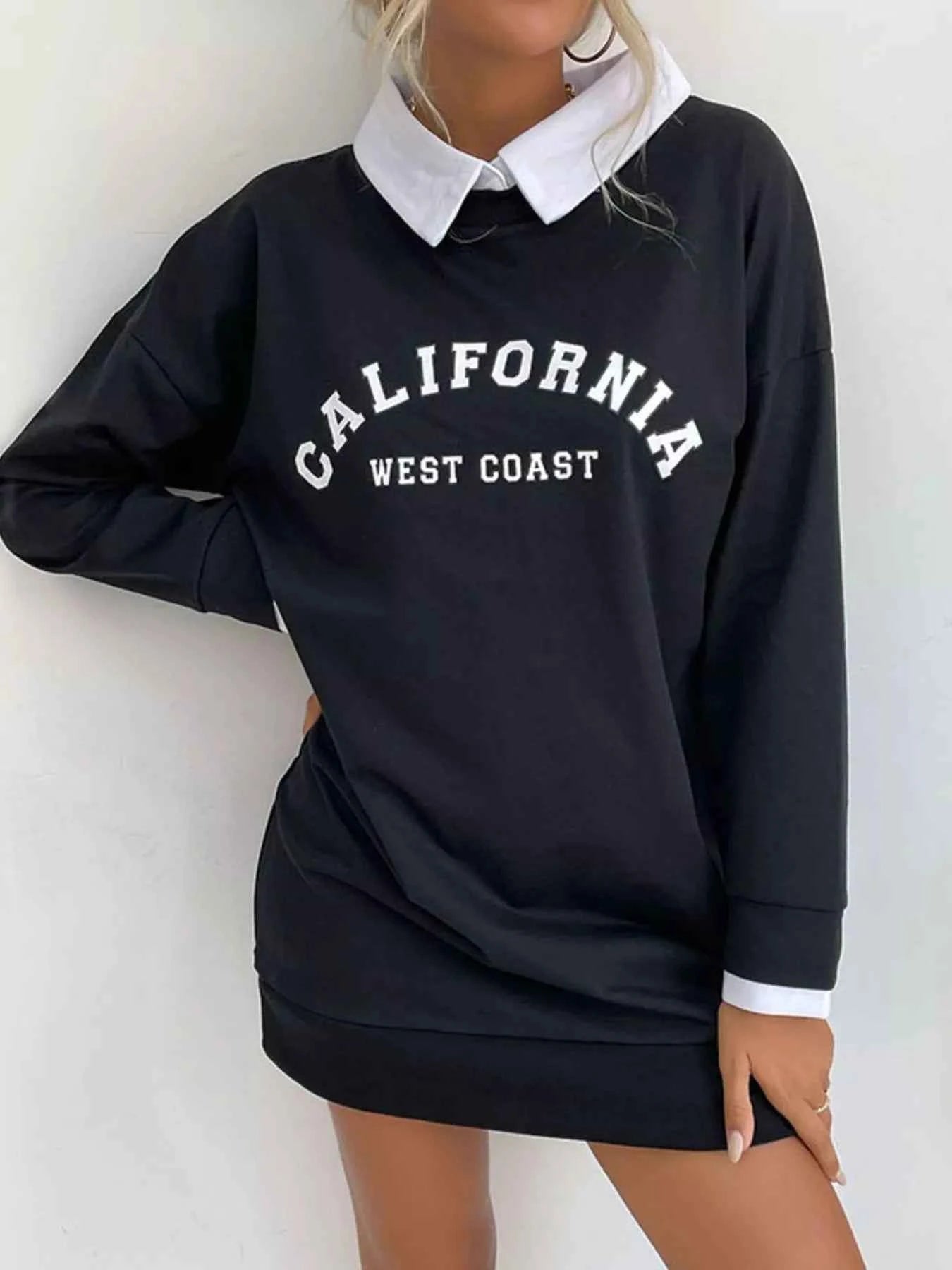 Letter Long Sleeve Sweatshirt Dress bb9d5846-5f60-45d1-8442-6f5fc84f8aac-Max-Origin
