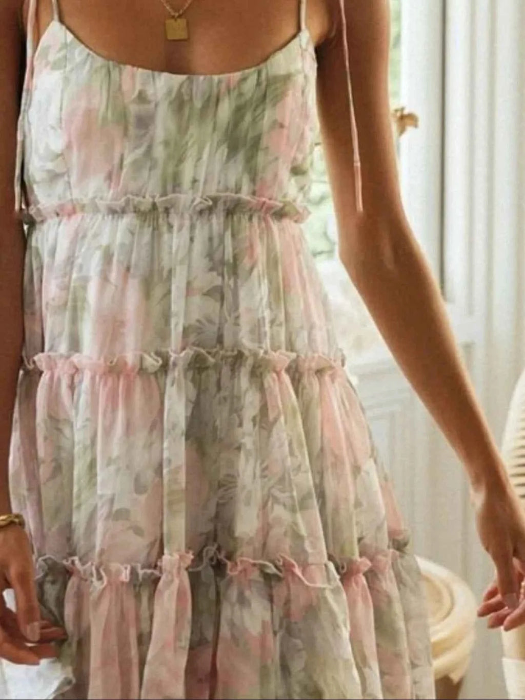 Printed Tie-Strap Tiered Mini Dress bbb3369d-6ed3-4a1a-b8ac-b489924ec405-Max-Origin