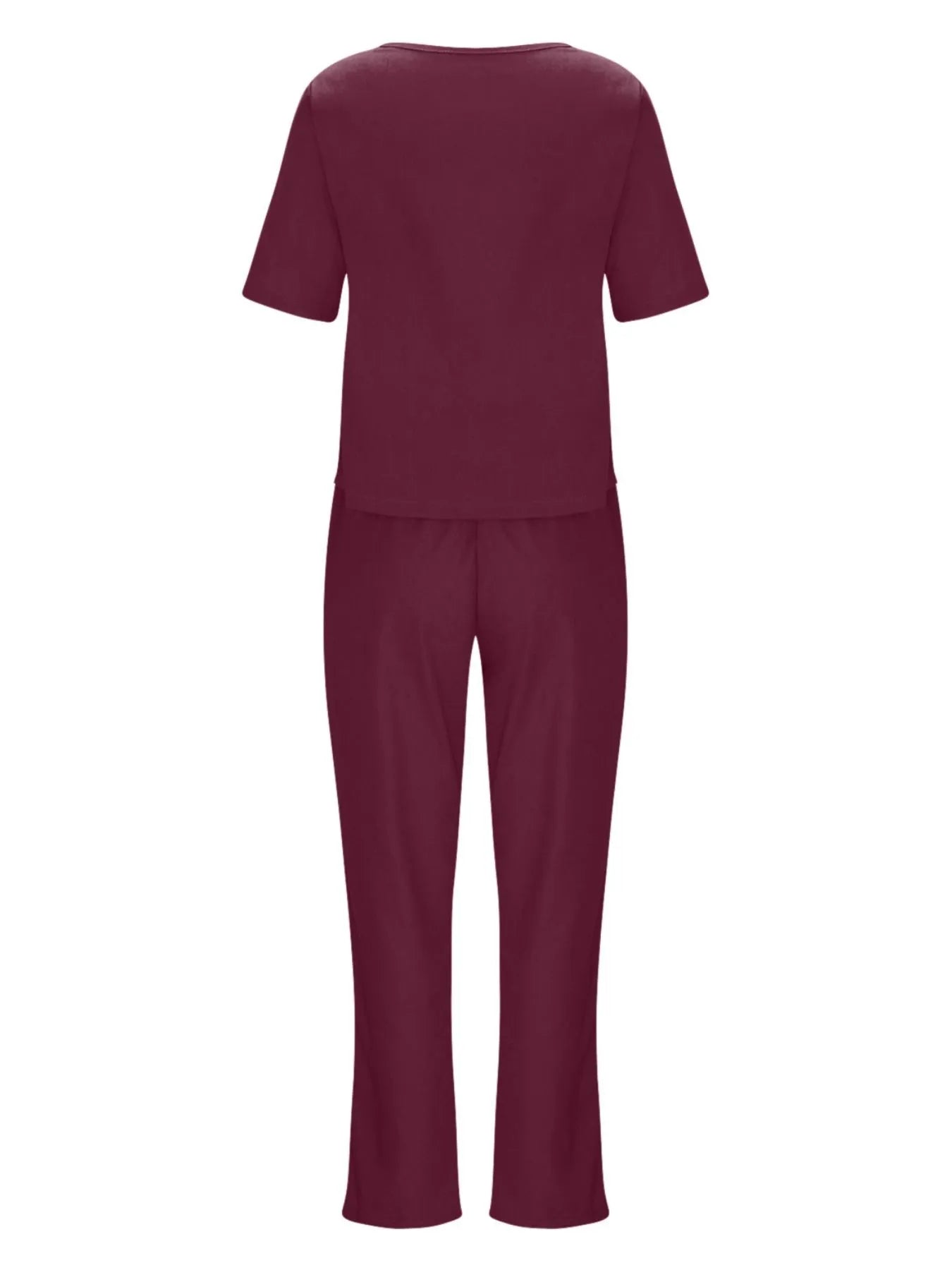 Full Size Round Neck Short Sleeve Top and Pants Set Plus Size bccf2745-1a45-438a-95bb-7d87c824d258-Max-Origin