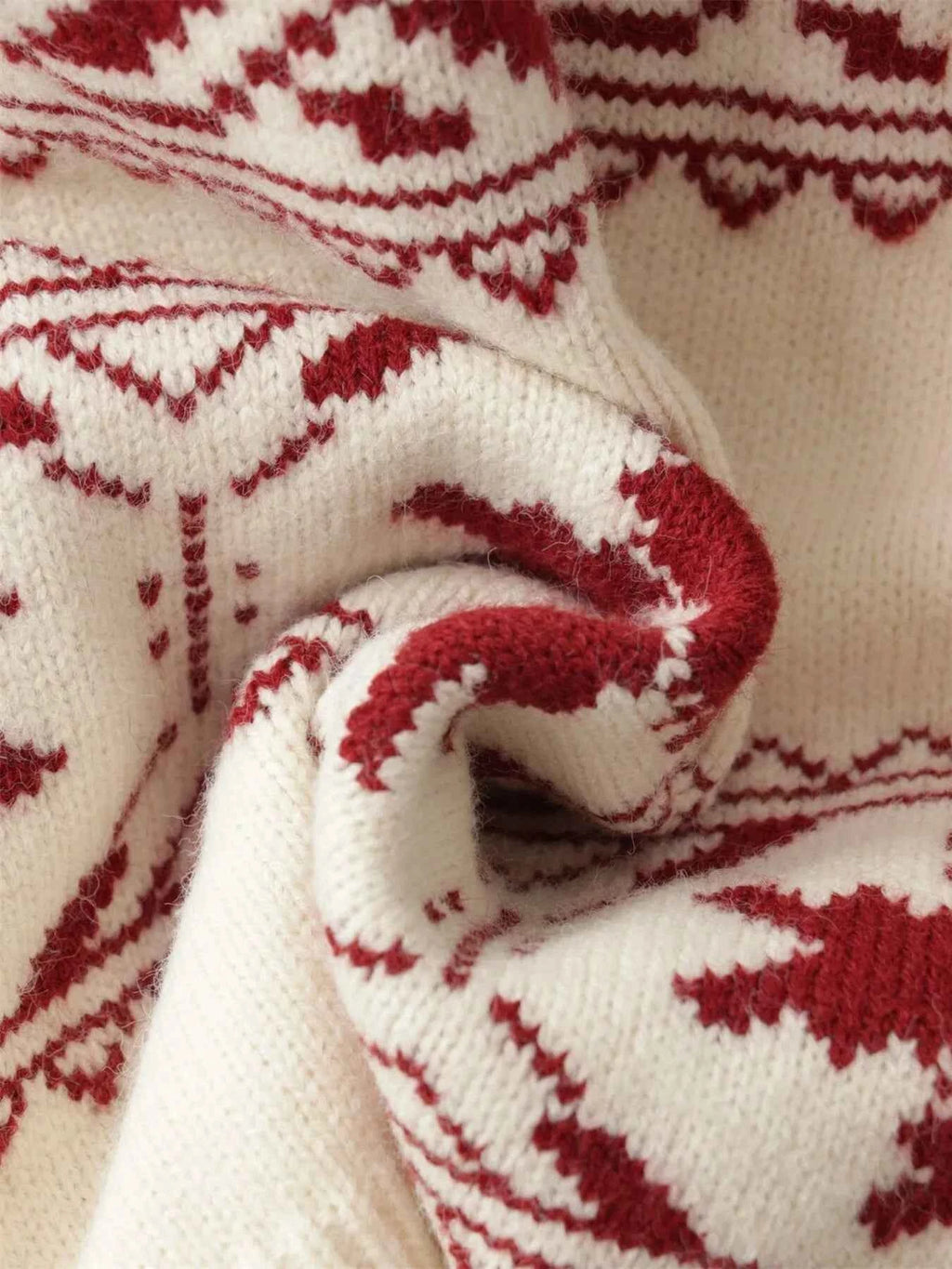 Christmas Snowflake Round Neck Sweater bd5ba71a4df94e5b9a88020ca6280ac6-Max-Origin