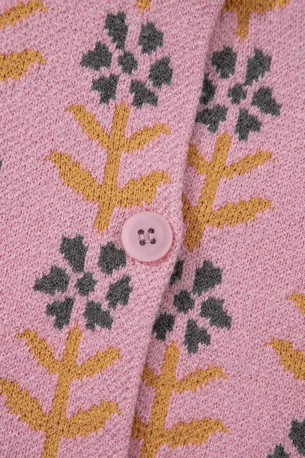 Floral Button-Up Knit Cardigan beb74425-8d25-4734-9833-39e98c6a55b5-Max-Origin