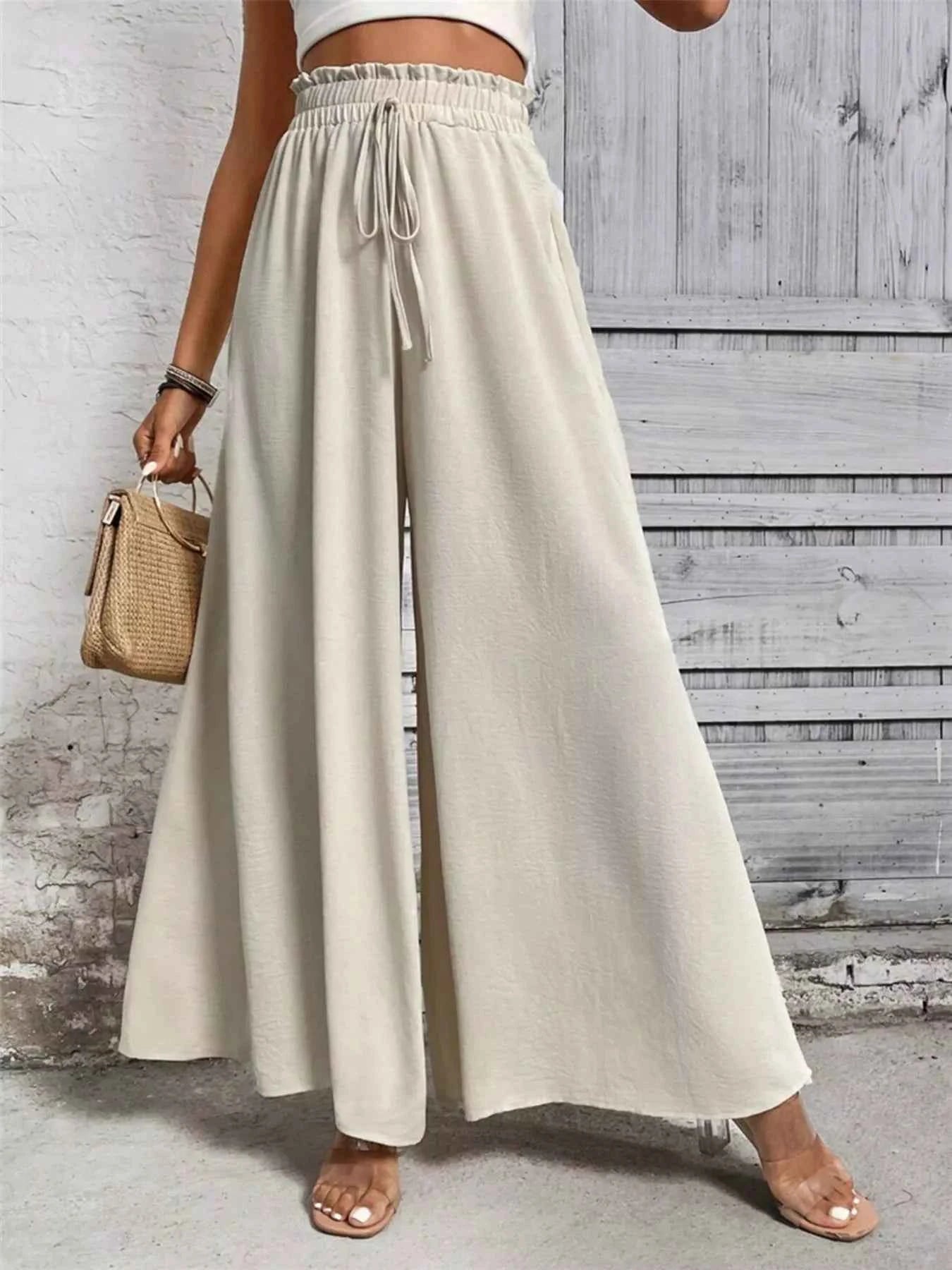 Frill Wide Leg Pants beb9123a3d1a4d7195fd53bcea8865f3-Max-Origin