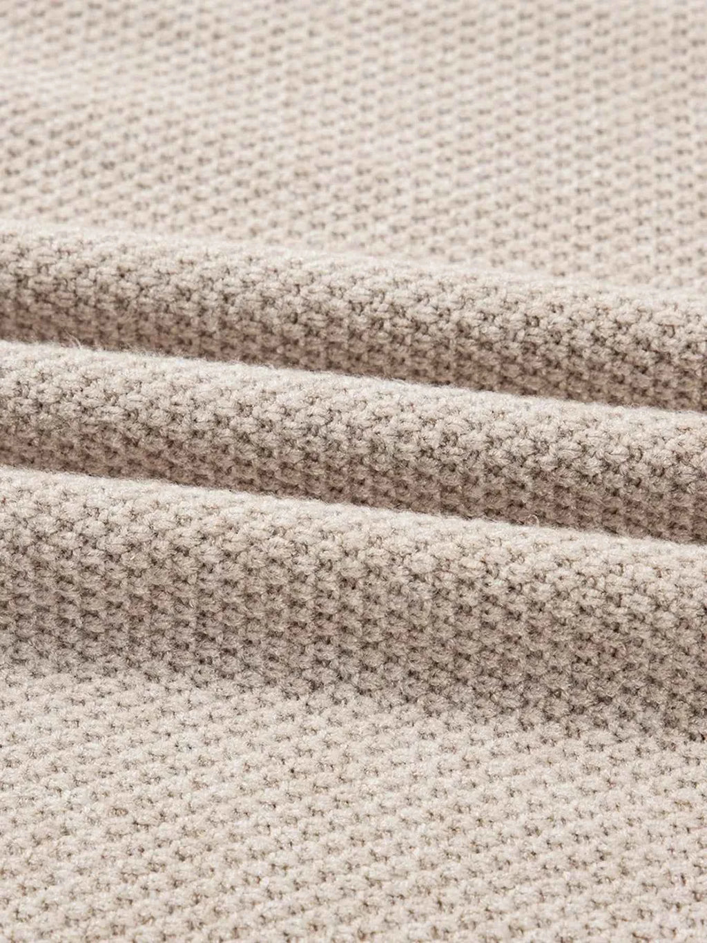 Color Block Knit Striped Sleeve Detail Casual Sweater bec91126c93b4453b5e9a190216cc032-Max-Origin