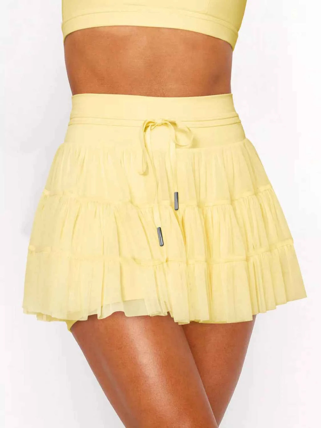 Tiered Skort with Drawstring bf266540-3584-42c2-a054-67553fb38066-Max-Origin