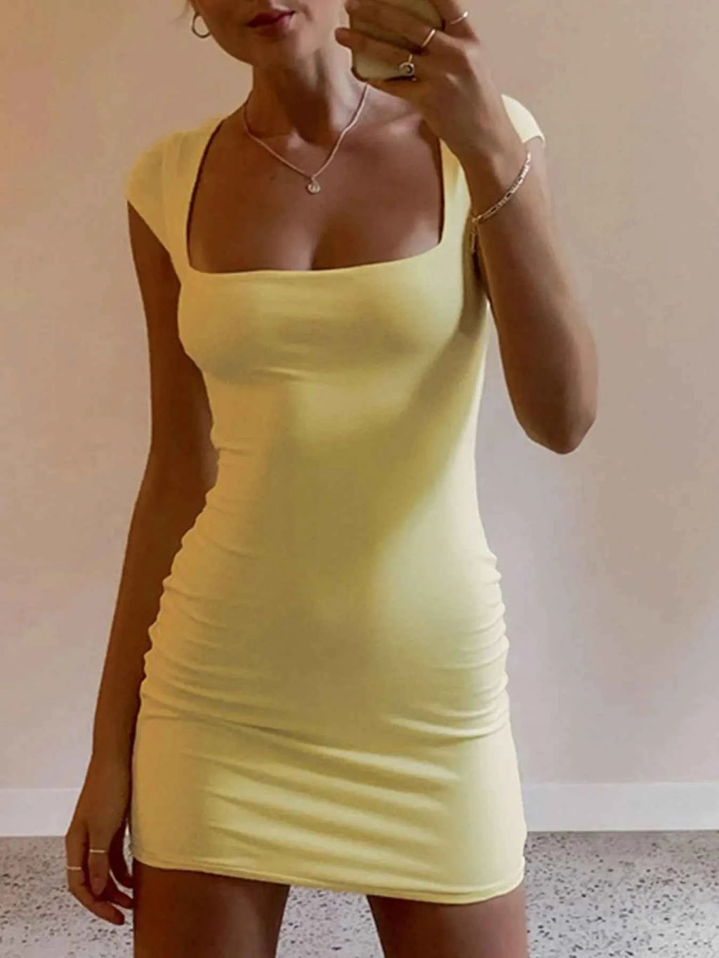 Bodycon Square Neck Mini Dress bf7582b3-cad0-48aa-b536-b484e21c3323-Max-Origin